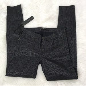 Big Star Alex Skinny Jeans Geometric Print